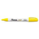 Sharpie Permanent Paint Marker, Medium Bullet Tip, Yellow (35554)