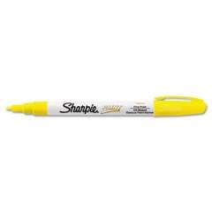 Sharpie Permanent Paint Marker, Fine Bullet Tip, Yellow (35539)