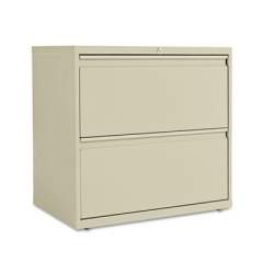 Alera Lateral File, 2 Legal/Letter-Size File Drawers, Putty, 30" x 18" x 28" (LF3029PY)