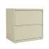 Alera Two-Drawer Lateral File Cabinet, 30w x 19.25d x 28.38h, Putty (ALELF3029PY)