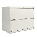 Alera Lateral File, 2 Legal/Letter-Size File Drawers, Light Gray, 36" x 18" x 28" (LF3629LG)