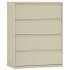 Alera Lateral File, 4 Legal/Letter-Size File Drawers, Putty, 42" x 18" x 52.5" (LF4254PY)