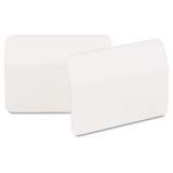 Post-it Tabs 2" Angled Tabs, Color Bar, 1/5-Cut Tabs, White, 2" Wide, 50/Pack (686A50WH)