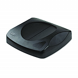 Swing Top Lid for Untouchable Recycling Center, 16" Square, Black (268988BK)