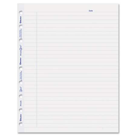 Blueline MiracleBind Ruled Paper Refill Sheets for all MiracleBind Notebooks and Planners, 9.25 x 7.25, White/Blue Sheets, Undated (AFR9050R)