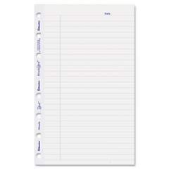 Blueline MiracleBind Ruled Paper Refill Sheets for all MiracleBind Notebooks and Planners, 8 x 5, White/Blue Sheets, Undated (AFR6050R)