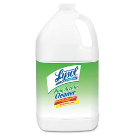 Professional LYSOL Disinfectant Pine Action Cleaner Concentrate, 1 gal Bottle (02814)