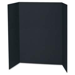 Pacon Spotlight Corrugated Presentation Display Boards, 48 x 36, Black/Kraft, 24/Carton (3766)