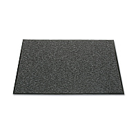 7220015826246, SKILCRAFT Scraper Mat, Gray Fingertip Textured Loop Polypropylene Surface, 36