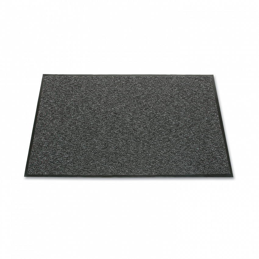 7220015826246, SKILCRAFT Scraper Mat, Gray Fingertip Textured Loop Polypropylene Surface, 36" x 60" (5826246)