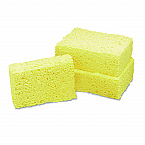 7920008841116, SKILCRAFT, Cellulose Coarse-Textured Sponge, 3.63 x 5.75, 1.75" Thick, Natural, 60/Box (8841116)