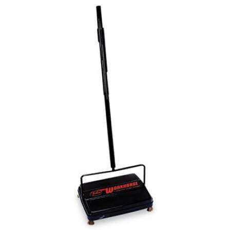 Franklin Cleaning Technology Workhorse Carpet Sweeper, 46" Handle, Black (39357)