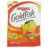 Pepperidge Farm Goldfish Crackers, Cheddar, Single-Serve Snack, 1.5oz Bag, 72/Carton (13539)