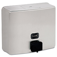 ConturaSeries Surface-Mounted Liquid Soap Dispenser, 40 oz, 7 x 3.31 x 6.13, Satin Finish Stainless Steel (4112)