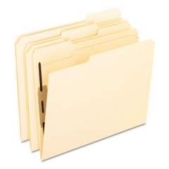 Pendaflex Manila Folders with One Bonded Fastener, 1/3-Cut Tabs, Letter Size, 50/Box (M13U1)