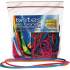 Alliance Rubber brites 07800 File Bands - Non-Latex Colored Elastic Bands - 7" x 1/8" - 50 Pack