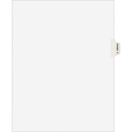 Avery Individual Legal Exhibit Dividers - Avery Style (1394)