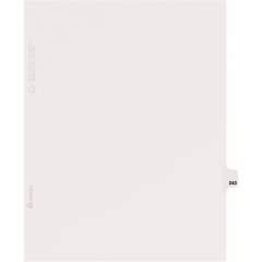 Avery Side Tab Individual Legal Dividers (82459)