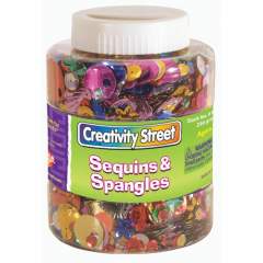 Creativity Street Sequins/Spangles Assortment Shaker Jar (6129)