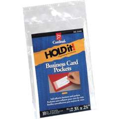 Cardinal HOLDit! Business Card Pockets (21510)