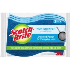 Scotch-Brite No Scratch Scrub Sponges (MP3)