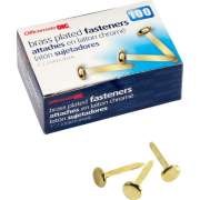 OIC Brass Plated Round Head Fasteners (99814)
