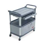 Rubbermaid Commercial Instrument Cart (409400 GRAY)