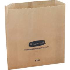 Rubbermaid Commercial Waxed Receptacle Bags (614100 0000)