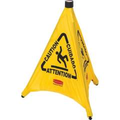 Rubbermaid Commercial Multi-Lingual Caution Safety Cone (9S0000YW)