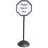Safco Write Way Dual-sided Directional Sign (4118BL)