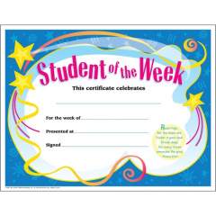 TREND Student of The Week Award Certificate (T2960)