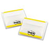 Post-it Tabs Tabs, Lined, 1/5-Cut Tabs, Yellow, 2" Wide, 50/Pack (686F50YW)