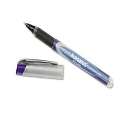 AbilityOne 7520015877787 SKILCRAFT Liquid Magnus Roller Ball Pen, Stick, Fine 0.7 mm, Blue Ink, Blue/Clear Barrel, 4/Pack