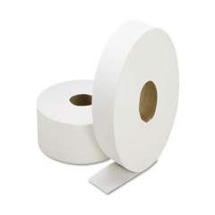 AbilityOne 8540015909068, SKILCRAFT, Jumbo Roll Toilet Tissue, 2-Ply, 2,000 ft, White, 6/Box