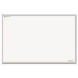 AT-A-GLANCE WallMates Self-Adhesive Dry Erase Writing/Planning Surface, 36 x 24, White/Gray/Orange Sheets, Undated (AW601028)