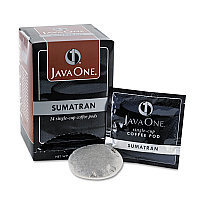 Coffee Pods, Sumatra Mandheling, Single Cup, 14/Box (60000)