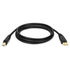Tripp Lite USB 2.0 A/B Cable (M/M), 15 ft., Black (U022015)