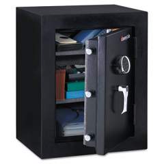 Sentry Safe Electronic Touchscreen with Alarm Water-Resistant Fire-Safe, 2 cu ft, 18.6 x 19.3 x 23.8, Black (611910)