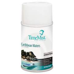 TimeMist Premium Metered Air Freshener Refill, Caribbean Waters, 6.6 oz Aerosol Spray (1042756EA)