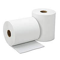 8540015923323, SKILCRAFT Continuous Roll Paper Towel, 1-Ply, 8" x 600 ft, White, 12 Rolls/Box (5923323)