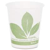 SOLO Cup Company Bare Eco-Forward Treated Paper Cold Cups, 5 oz, Green/White, 100/Sleeve, 30 Sleeves/Carton (R53BBJD110CT)