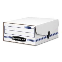 Bankers Box LIBERTY BINDER-PAK, Letter Files, 9.13" x 11.38" x 4.38", White/Blue (48110)