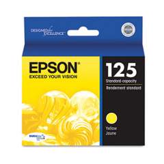 Epson T125420-S (125) DURABrite Ultra Ink, Yellow