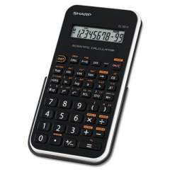 Sharp EL-501XBWH Scientific Calculator, 10-Digit LCD (EL501X2BWH)