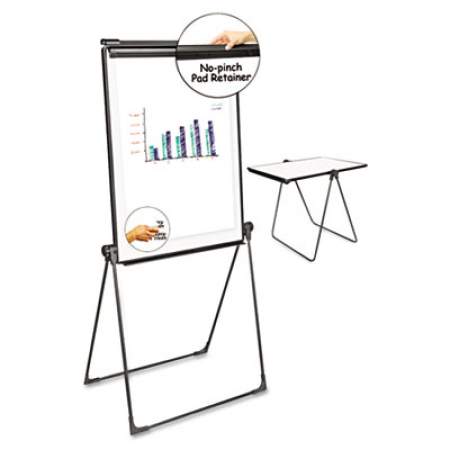 Universal Foldable Double-Sided Dry Erase Easel, Two Configurations, White Board: 29 x 41 (43030)