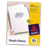 Avery Clear Plastic Sleeves, Letter Size, Clear, 12/Pack (72311)
