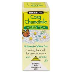 Bigelow Single Flavor Tea, Cozy Chamomile, 28 Bags/Box (00401)