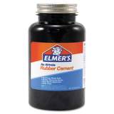 Elmer's Rubber Cement with Brush Applicator, 8 oz, Dries Clear (231)