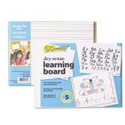 Pacon Dry Erase Learning Boards, 8 1/4 x 11, 5 Boards/PK (LB8511)