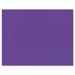 Pacon Four-Ply Railroad Board, 22 x 28, Purple, 25/Carton (54481)